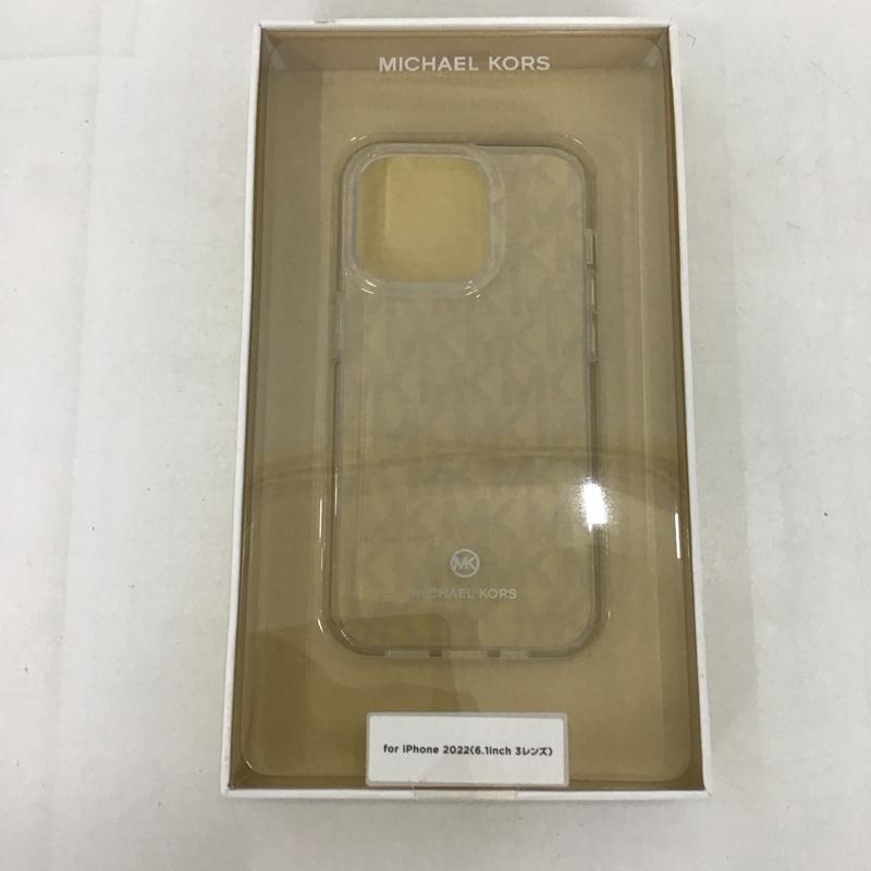 マイケルコース MICHAEL KORS ファッション小物 ファッション小物 MKSIBLKIMIP2261P iPhone 14 Pro iPhoneケース IML Case Signature ロゴ、文字 マルチカラー / マルチカラー /  レディース USED 古着 中古 10127042
