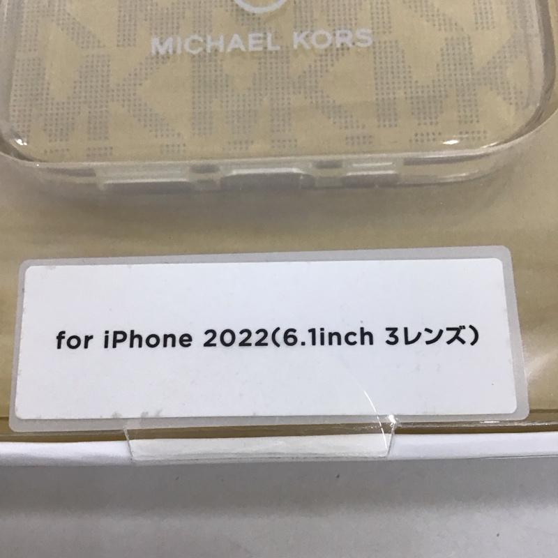マイケルコース MICHAEL KORS ファッション小物 ファッション小物 MKSIBLKIMIP2261P iPhone 14 Pro iPhoneケース IML Case Signature ロゴ、文字 マルチカラー / マルチカラー /  レディース USED 古着 中古 10127046