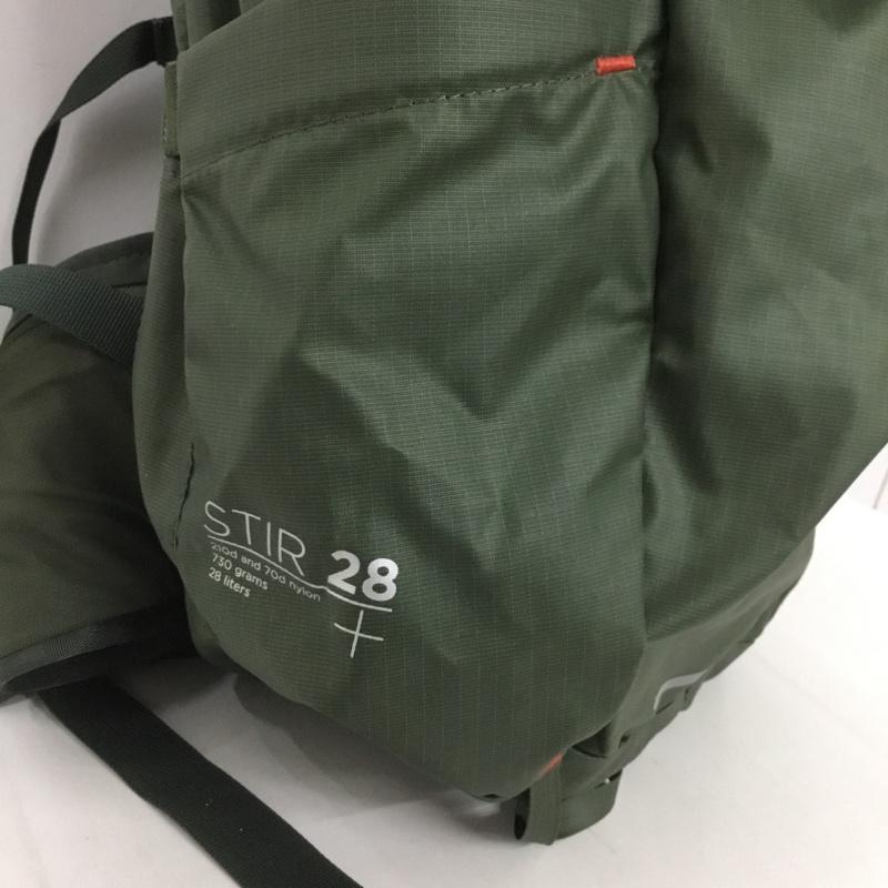 スーリー Thule リュックサック、デイパック リュックサック、デイバッグ STIR28 バックパック ハイキングパック ロゴ、文字 カーキ / カーキ /  メンズ USED 古着 中古 10127052