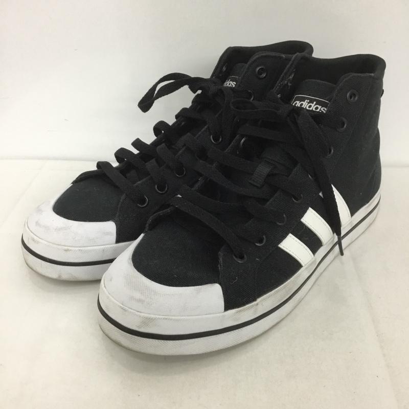 アディダス adidas スニーカー スニーカー FX9064 BRAVADASKATE MID 26cm 26.0cm ロゴ、文字 白 / ホワイト / X 黒 / ブラック /  メンズ USED 古着 中古 10127054
