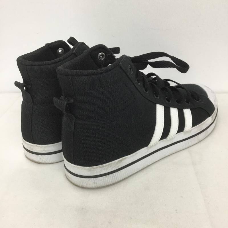 アディダス adidas スニーカー スニーカー FX9064 BRAVADASKATE MID 26cm 26.0cm ロゴ、文字 白 / ホワイト / X 黒 / ブラック /  メンズ USED 古着 中古 10127054