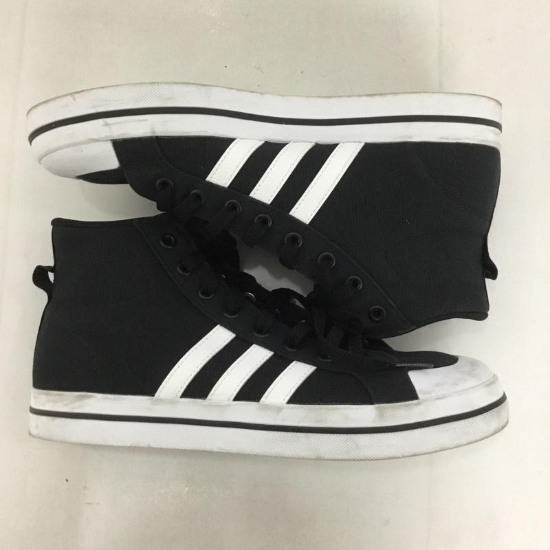 アディダス adidas スニーカー スニーカー FX9064 BRAVADASKATE MID 26cm 26.0cm ロゴ、文字 白 / ホワイト / X 黒 / ブラック /  メンズ USED 古着 中古 10127054