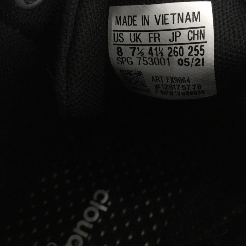 アディダス adidas スニーカー スニーカー FX9064 BRAVADASKATE MID 26cm 26.0cm ロゴ、文字 白 / ホワイト / X 黒 / ブラック /  メンズ USED 古着 中古 10127054