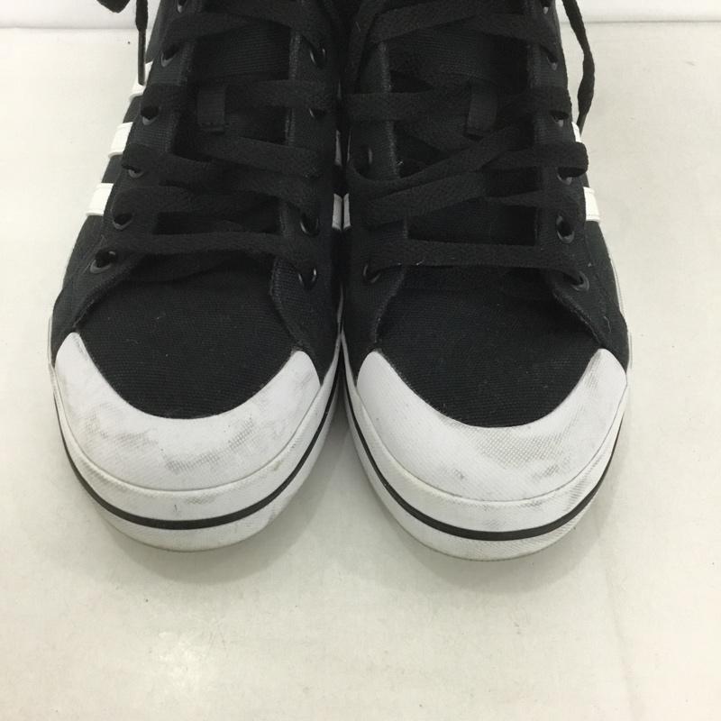 アディダス adidas スニーカー スニーカー FX9064 BRAVADASKATE MID 26cm 26.0cm ロゴ、文字 白 / ホワイト / X 黒 / ブラック /  メンズ USED 古着 中古 10127054