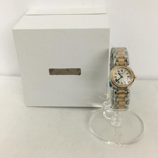 ロンジン LONGINES 腕時計 アナログ（クォーツ式） L81095796 PrimaLuna 箱有 ロゴ、文字 銀 / シルバー /  レディース USED 古着 中古 10127058