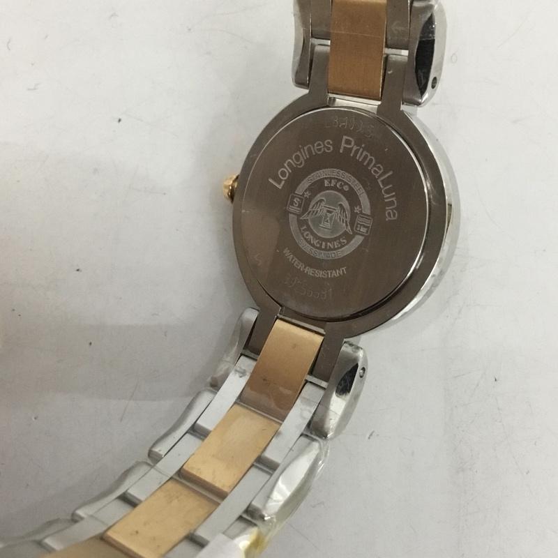 ロンジン LONGINES 腕時計 アナログ（クォーツ式） L81095796 PrimaLuna 箱有 ロゴ、文字 銀 / シルバー /  レディース USED 古着 中古 10127058