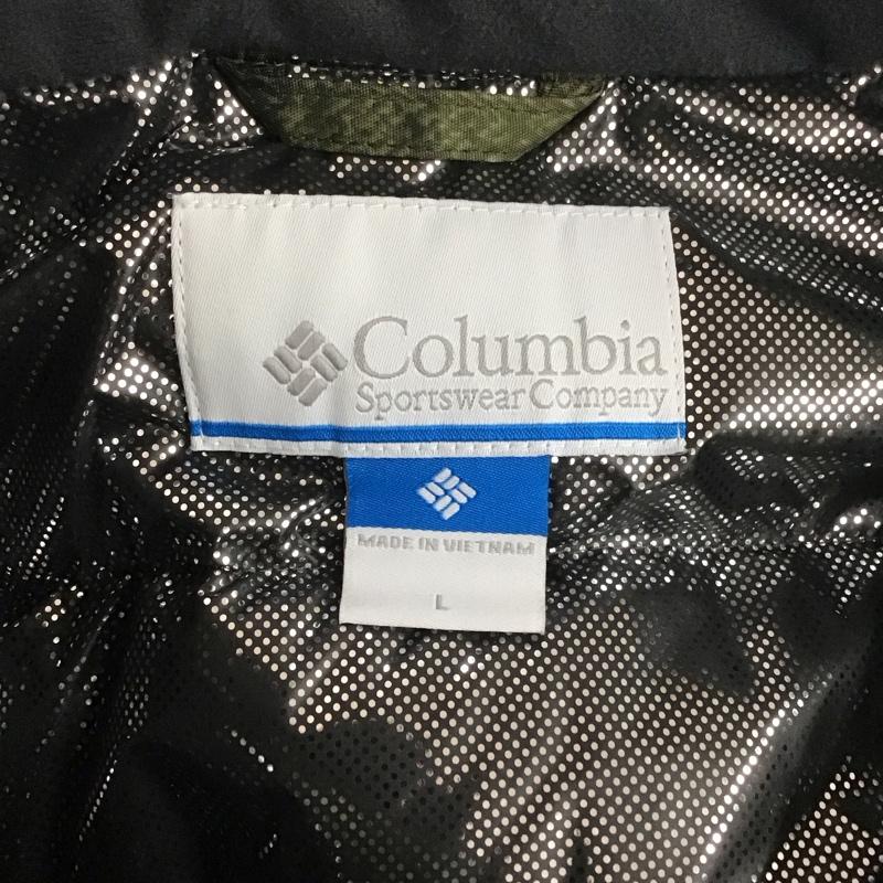 コロンビア Columbia ジャケット、上着 ダウンジャケット ジップアップジャケット ダウンジャケット アウター L プリント マルチカラー / マルチカラー /  メンズ USED 古着 中古 10127061