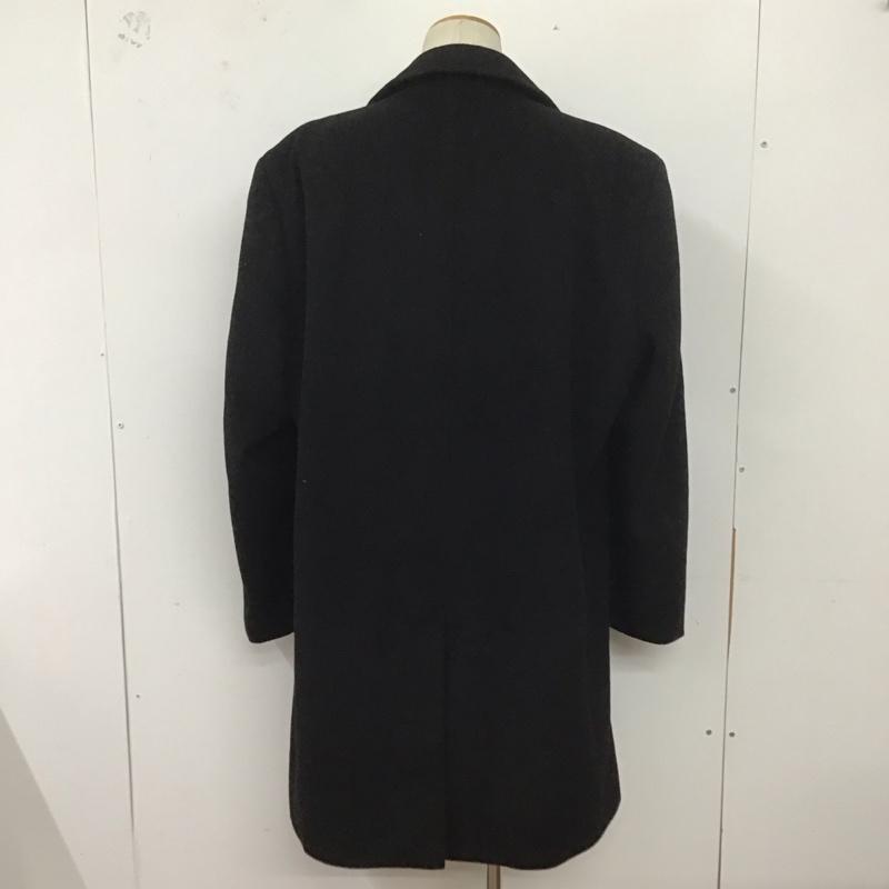 ラルフローレン RALPHLAUREN コート コート一般 ロングコート カラージャケット アウター 緑タグ 80s 42 無地 黒 / ブラック /  メンズ USED 古着 中古 10127068