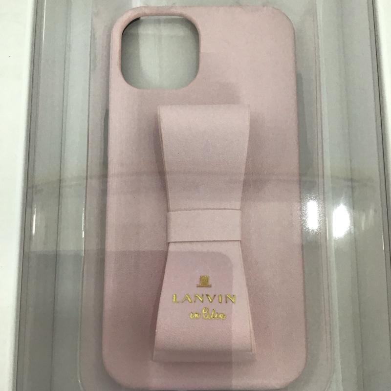 ランバン LANVIN ファッション小物 ファッション小物 LBSPKSRIP2261 iPhone 14ケース iPhoneケース リボンバックケース 無地 桃 / ピンク /  レディース USED 古着 中古 10127071