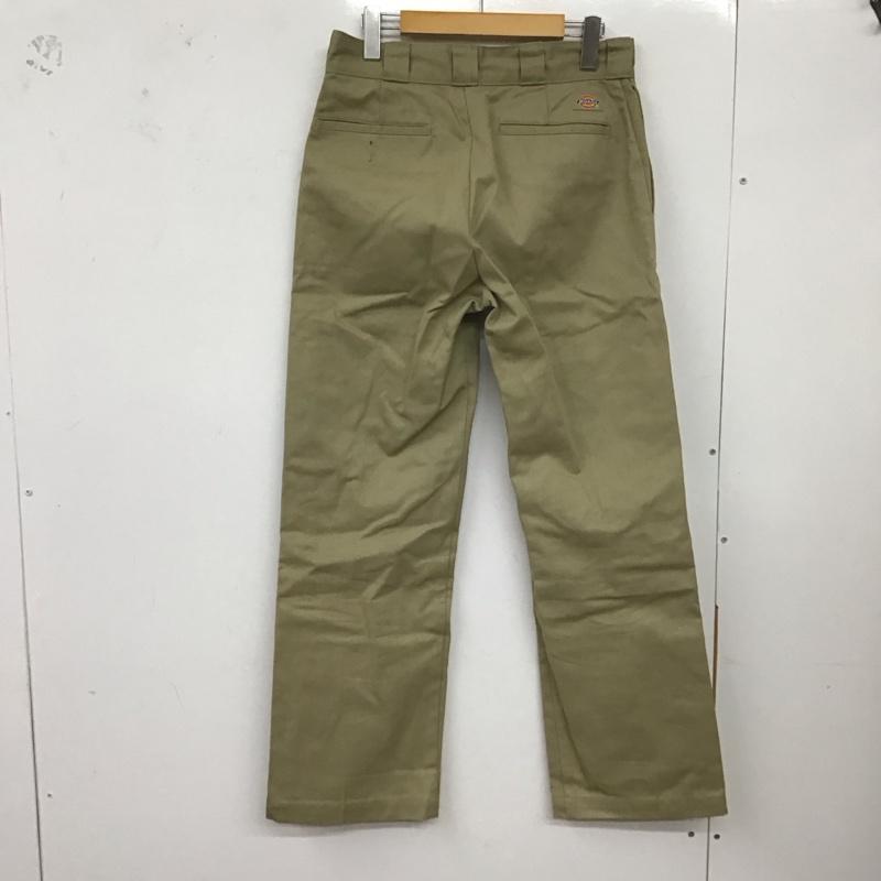 ディッキーズ Dickies パンツ ワークパンツ、ペインターパンツ ワークパンツ ワイドパンツ カジュアルパンツ チノパン 30インチ 無地 ベージュ / ベージュ /  メンズ USED 古着 中古 10127075