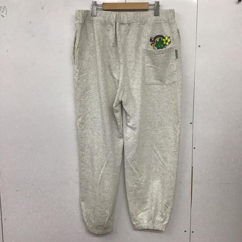 フリークスストア FREAK S STORE パンツ ワークパンツ、ペインターパンツ ワークパンツ フリースパンツ カジュアルパンツ プリント 灰 / グレー /  メンズ USED 古着 中古 10127083
