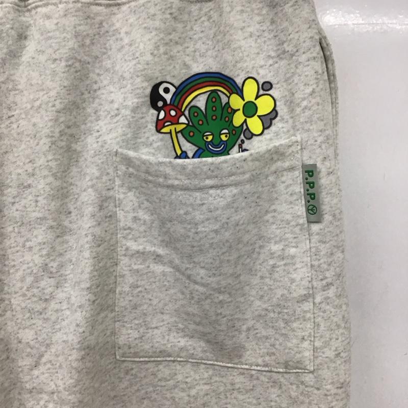 フリークスストア FREAK S STORE パンツ ワークパンツ、ペインターパンツ ワークパンツ フリースパンツ カジュアルパンツ プリント 灰 / グレー /  メンズ USED 古着 中古 10127083