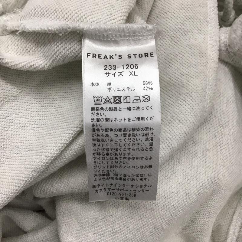 フリークスストア FREAK S STORE パンツ ワークパンツ、ペインターパンツ ワークパンツ フリースパンツ カジュアルパンツ プリント 灰 / グレー /  メンズ USED 古着 中古 10127083