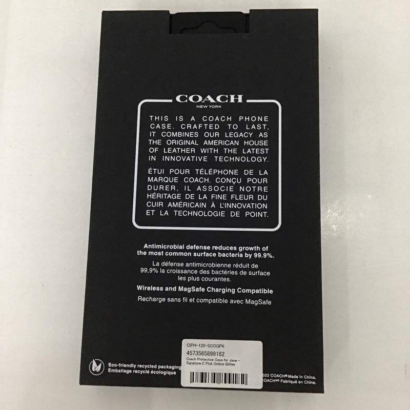 コーチ COACH ファッション小物 ファッション小物 CIPH-120-SCOGPK iPhone 14 Plus iPhoneケースCoach Protective Case ロゴ、文字 マルチカラー / マルチカラー /  レディース USED 古着 中古 10127101