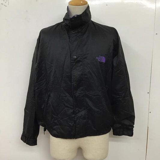 ザノースフェイス THE NORTH FACE ジャケット、上着 ジャンパー、ブルゾン ジップアップジャケット ナイロンジャケット スタンドカラー M ロゴ、文字 黒 / ブラック /  メンズ USED 古着 中古 10127103