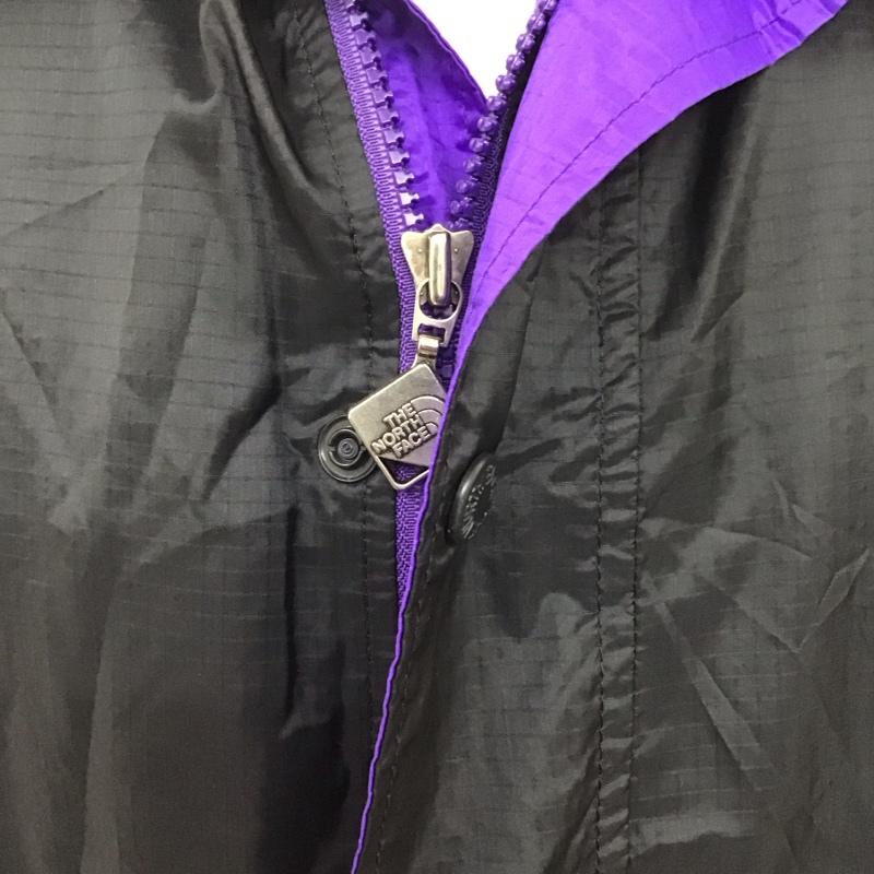 ザノースフェイス THE NORTH FACE ジャケット、上着 ジャンパー、ブルゾン ジップアップジャケット ナイロンジャケット スタンドカラー M ロゴ、文字 黒 / ブラック /  メンズ USED 古着 中古 10127103