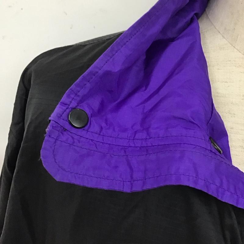 ザノースフェイス THE NORTH FACE ジャケット、上着 ジャンパー、ブルゾン ジップアップジャケット ナイロンジャケット スタンドカラー M ロゴ、文字 黒 / ブラック /  メンズ USED 古着 中古 10127103