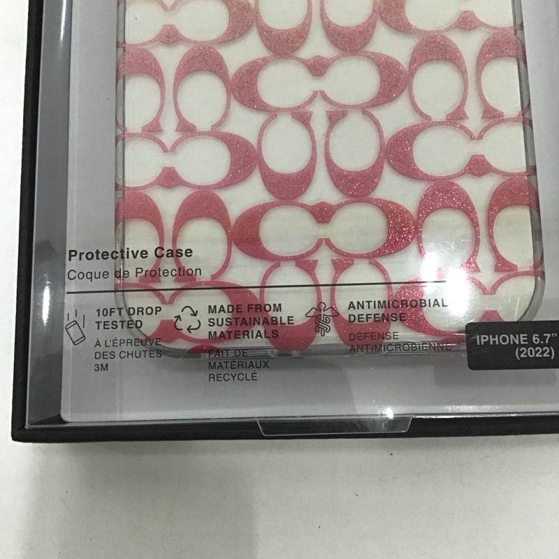 コーチ COACH ファッション小物 ファッション小物 CIPH-123-SCOGPK iPhone 14 Pro Max iPhoneケース Coach Protective Case ロゴ、文字 マルチカラー / マルチカラー /  レディース USED 古着 中古 10127105