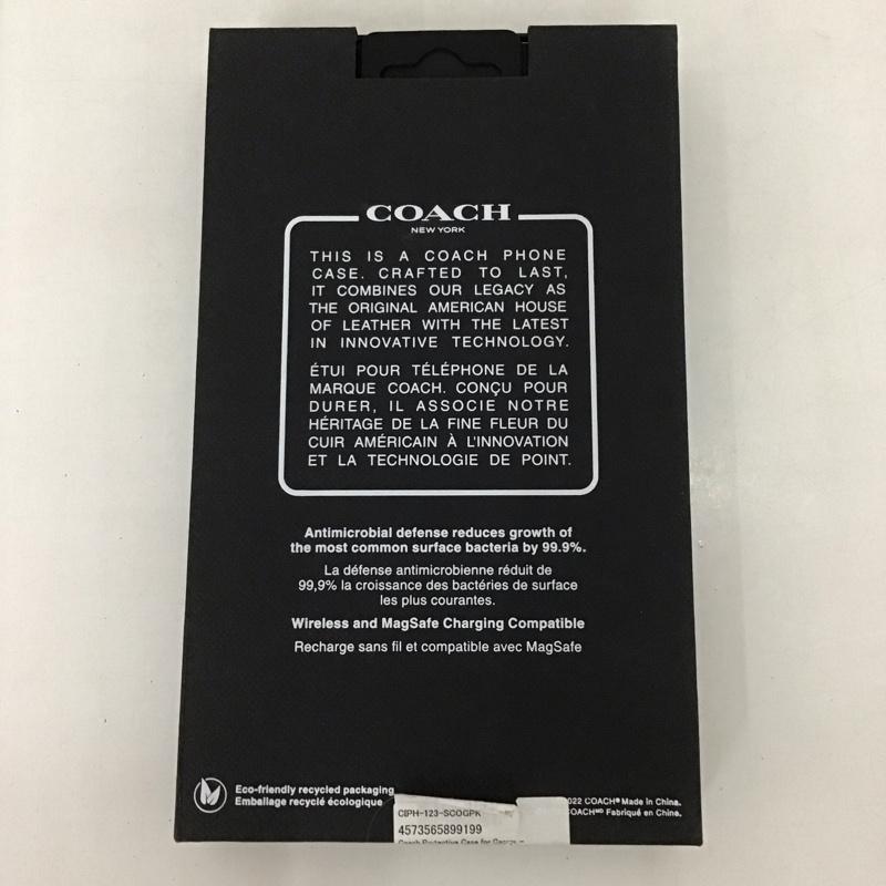 コーチ COACH ファッション小物 ファッション小物 CIPH-123-SCOGPK iPhone 14 Pro Max iPhoneケース Coach Protective Case ロゴ、文字 マルチカラー / マルチカラー /  レディース USED 古着 中古 10127107
