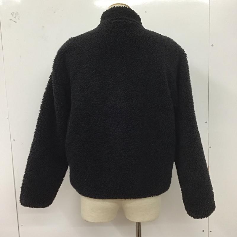 ステューシー STUSSY ジャケット、上着 ジャケット、ブレザー ジップアップジャケット フリースジャケット アウター リバーシブル S ロゴ、文字 黒 / ブラック /  メンズ USED 古着 中古 10127115