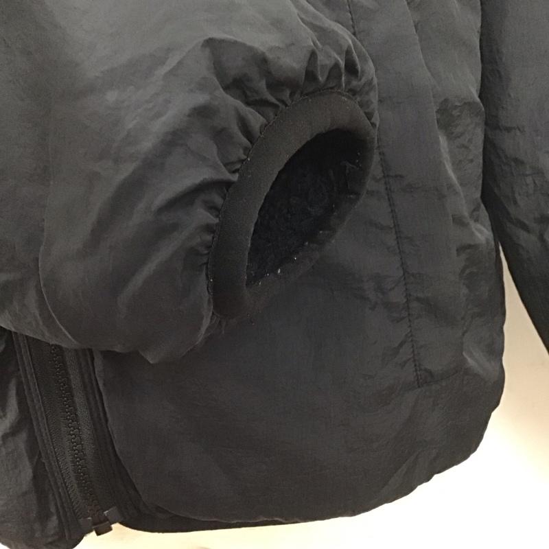 ステューシー STUSSY ジャケット、上着 ジャケット、ブレザー ジップアップジャケット フリースジャケット アウター リバーシブル S ロゴ、文字 黒 / ブラック /  メンズ USED 古着 中古 10127115
