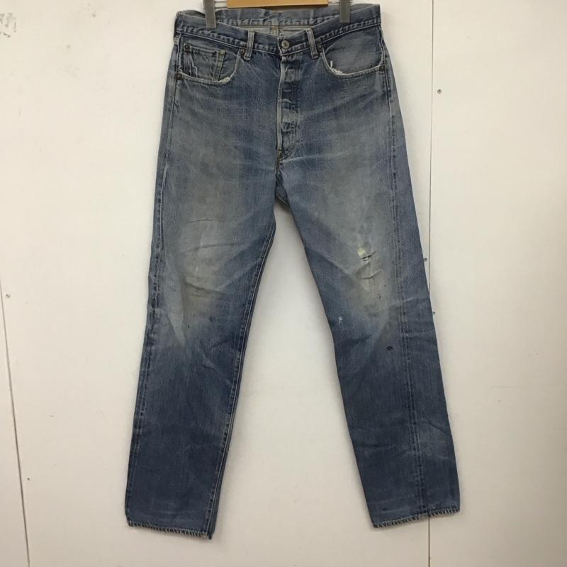 リーバイストラウスアンドコー Levi Strauss & co. パンツ デニム、ジーンズ デニムパンツ ワイドパンツ カジュアルパンツ 36インチ 無地 インディゴ / インディゴ /  メンズ USED 古着 中古 10127116