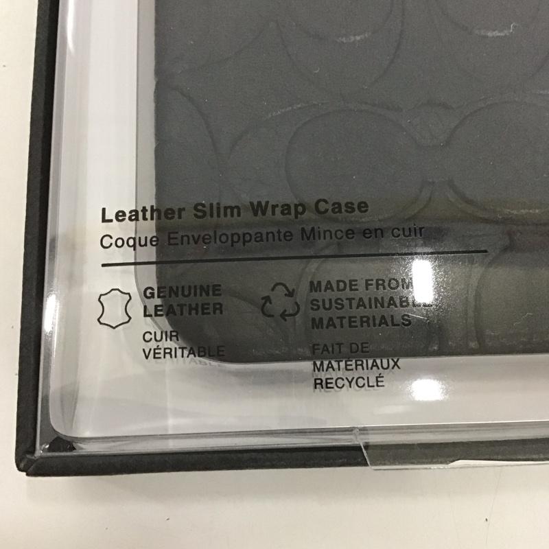 コーチ COACH ファッション小物 ファッション小物 CIPH-132-BLKEB iPhoneケース iPhone 14 Plus Slim Wrap ロゴ、文字 黒 / ブラック /  レディース USED 古着 中古 10127121