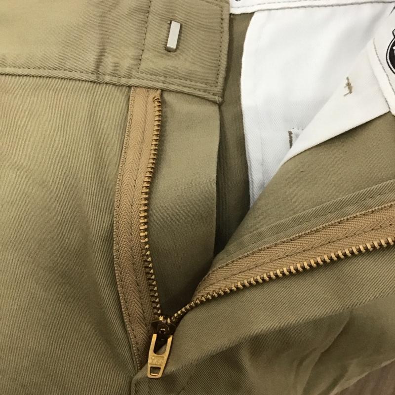 ディッキーズ Dickies パンツ ワークパンツ、ペインターパンツ ワークパンツ ワイドパンツ カジュアルパンツ 30インチ 無地 ベージュ / ベージュ /  メンズ USED 古着 中古 10127125