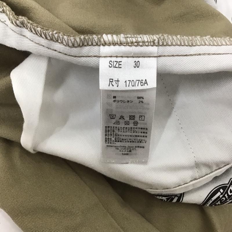 ディッキーズ Dickies パンツ ワークパンツ、ペインターパンツ ワークパンツ ワイドパンツ カジュアルパンツ 30インチ 無地 ベージュ / ベージュ /  メンズ USED 古着 中古 10127125