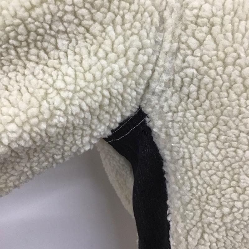 リーバイス Levi s ジャケット、上着 ジャケット、ブレザー フリースジャケット 前ボタン アウター カラージャケット S 無地 白 / ホワイト /  メンズ USED 古着 中古 10127139