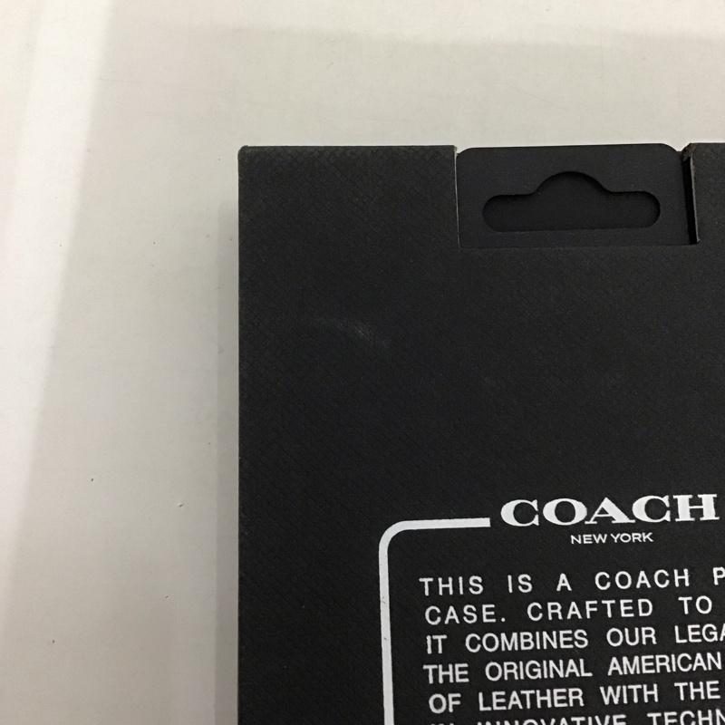 コーチ COACH ファッション小物 ファッション小物 CIPH-133-BLKEB iPhoneケース iPhone 14 Pro Max Slim Wrap ロゴ、文字 黒 / ブラック /  レディース USED 古着 中古 10127143