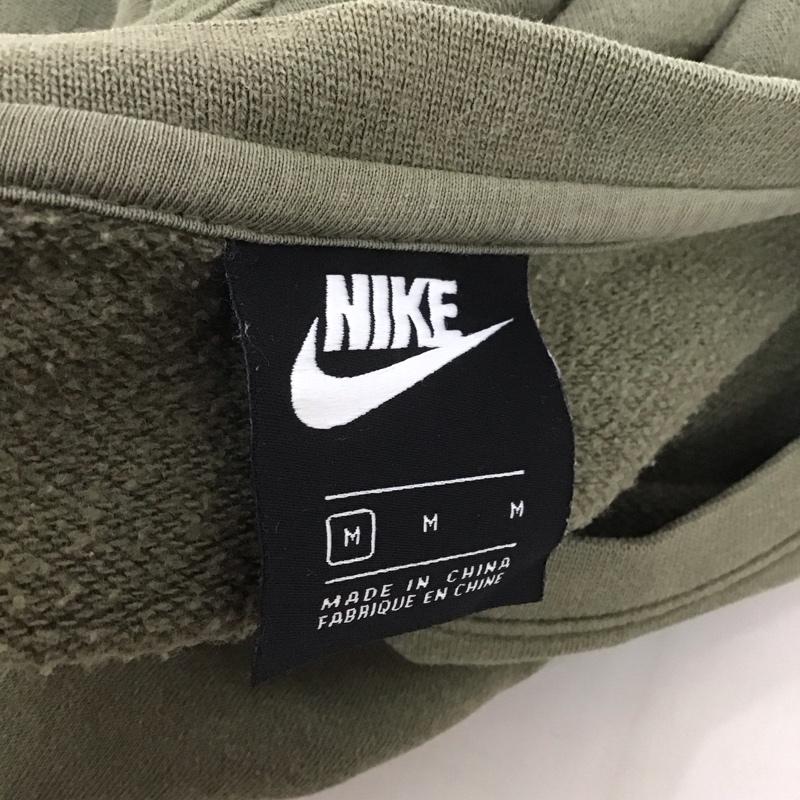 ナイキ NIKE トレーナー 長袖 dj0466-380 長袖トレーナー クルーネック スウェット M ロゴ、文字 カーキ / カーキ /  メンズ USED 古着 中古 10127148