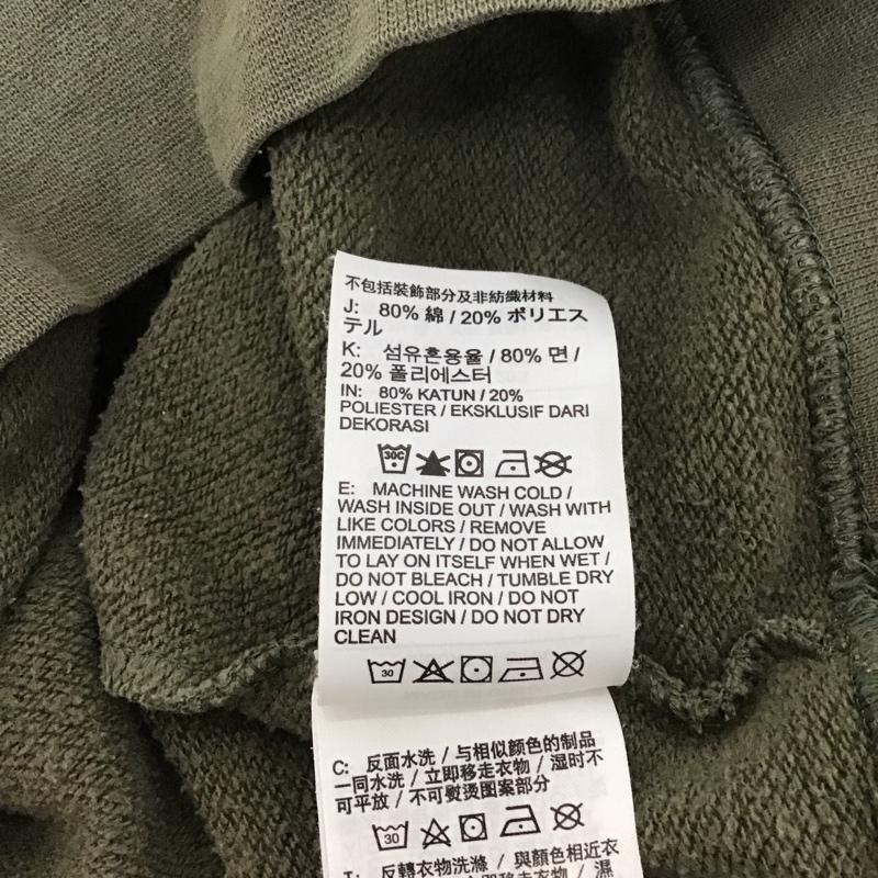 ナイキ NIKE トレーナー 長袖 dj0466-380 長袖トレーナー クルーネック スウェット M ロゴ、文字 カーキ / カーキ /  メンズ USED 古着 中古 10127148