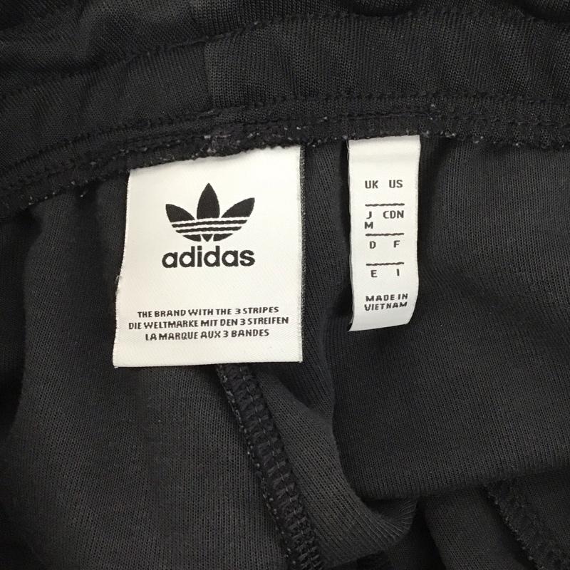アディダス adidas パンツ ワークパンツ、ペインターパンツ cw1275 スリーストライプスパンツ ジャージ M ロゴ、文字 黒 / ブラック /  メンズ USED 古着 中古 10127150