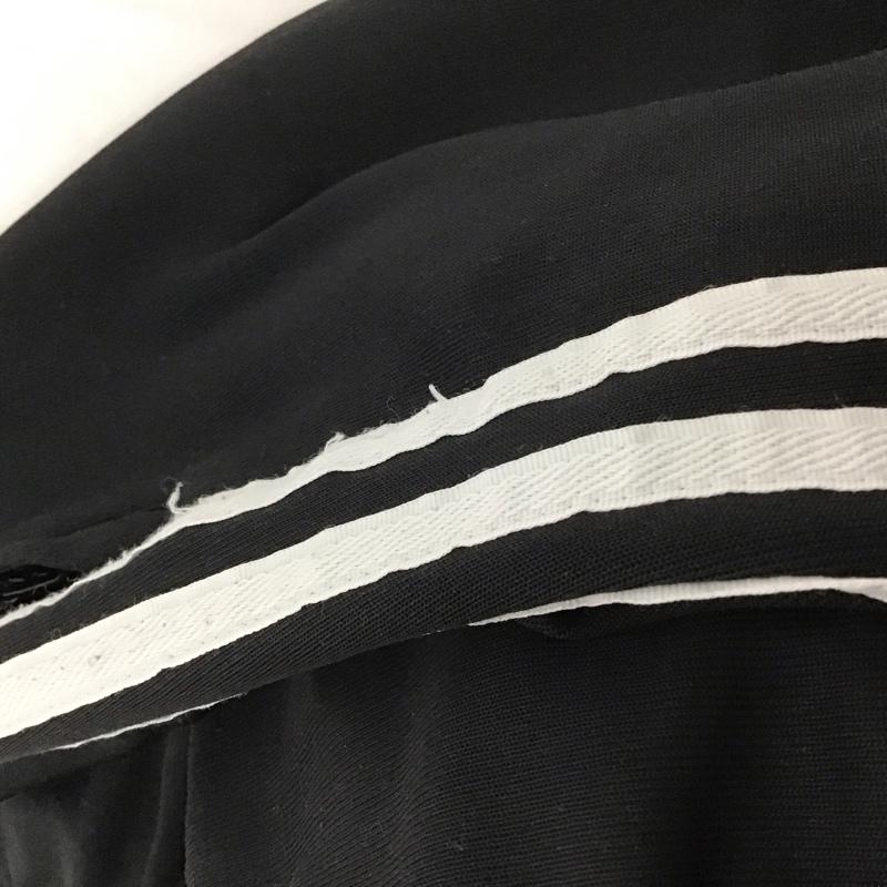 アディダス adidas パンツ ワークパンツ、ペインターパンツ cw1275 スリーストライプスパンツ ジャージ M ロゴ、文字 黒 / ブラック /  メンズ USED 古着 中古 10127150