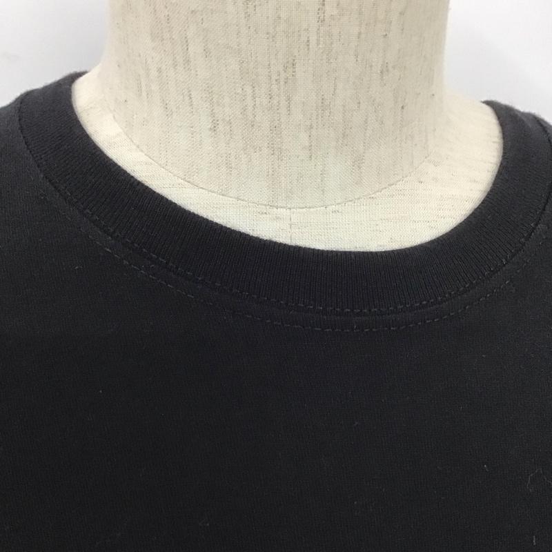 ステューシー STUSSY Tシャツ 半袖 半袖カットソー プリントTシャツ クルーネックカットソー L プリント 黒 / ブラック /  メンズ USED 古着 中古 10127151