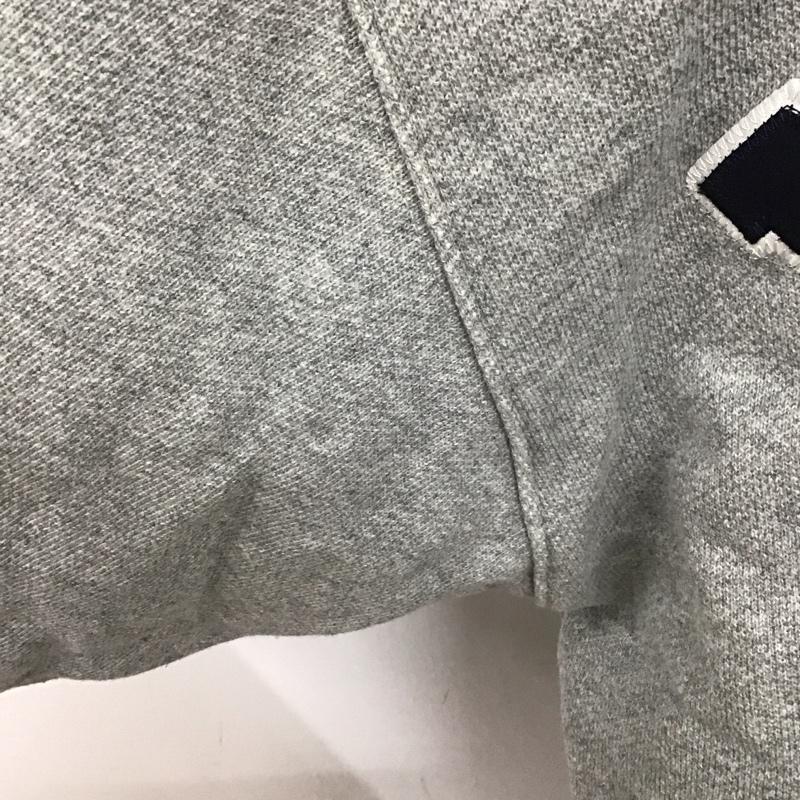 ノーティカ NAUTICA パーカー 長袖 長袖パーカー プルオーバーパーカー スウェット L ロゴ、文字 灰 / グレー /  メンズ USED 古着 中古 10127155