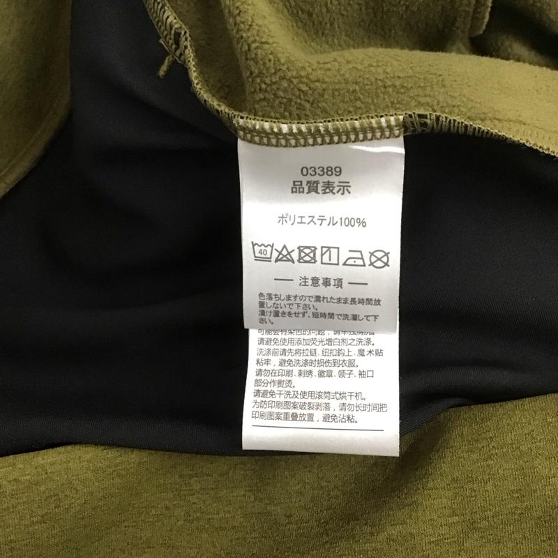 アスレタ ATHLETA パーカー 長袖 ジップアップパーカー 長袖パーカー カジュアルジャケット L ロゴ、文字 カーキ / カーキ /  メンズ USED 古着 中古 10127156