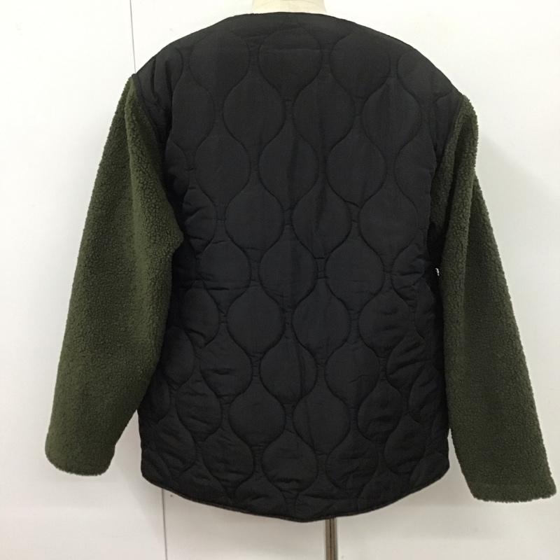 古着 USED ジャケット、上着 ジャケット、ブレザー ジップアップジャケット アウター 古着 ever90s M 無地 カーキ / カーキ /  メンズ USED 古着 中古 10127157