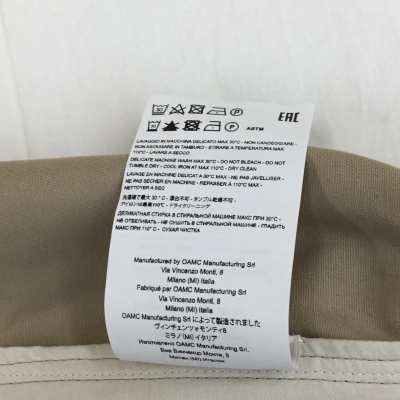 オーエーエムシー OAMC パンツ ワークパンツ、ペインターパンツ OAMC テーパードパンツ　23A28OAU45 34 無地 ベージュ / ベージュ /  メンズ USED 古着 中古 10127161