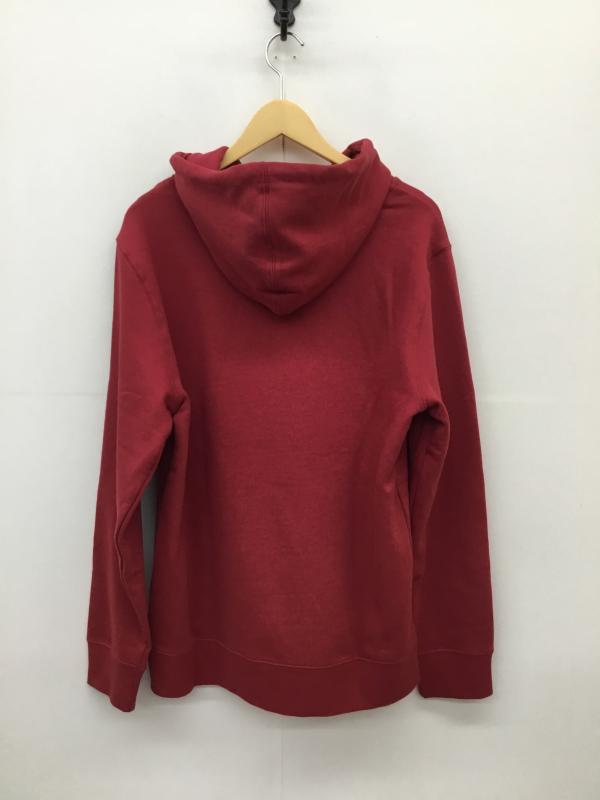 ハフ HUF パーカー 長袖 HUF プルオーバーパーカー L プリント 赤 / レッド /  メンズ USED 古着 中古 10127172