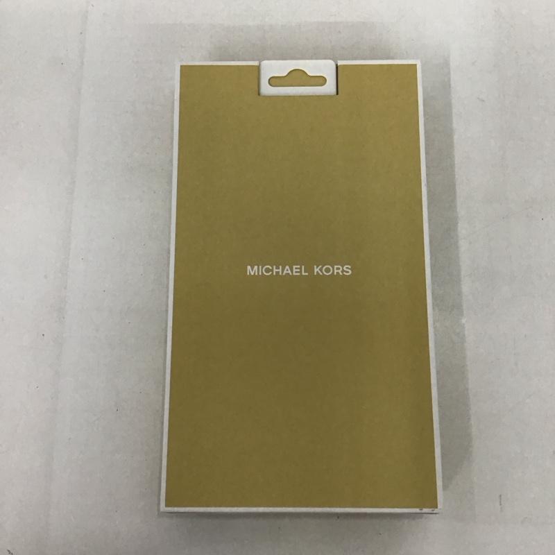 マイケルコース MICHAEL KORS ファッション小物 ファッション小物 MKSRBRWWPIP2261M Slim Wrap Case Stand & Ring for iPhone 14 Plus iPhoneケース ロゴ、文字 茶 / ブラウン /  レディース USED 古着 中古 10127183