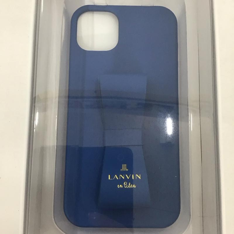 ランバン LANVIN ファッション小物 ファッション小物 LBNVYSRIP2261M iPhoneケース iPhone 14 Plusケース リボンバックケース 無地 青 / ブルー /  レディース USED 古着 中古 10127193