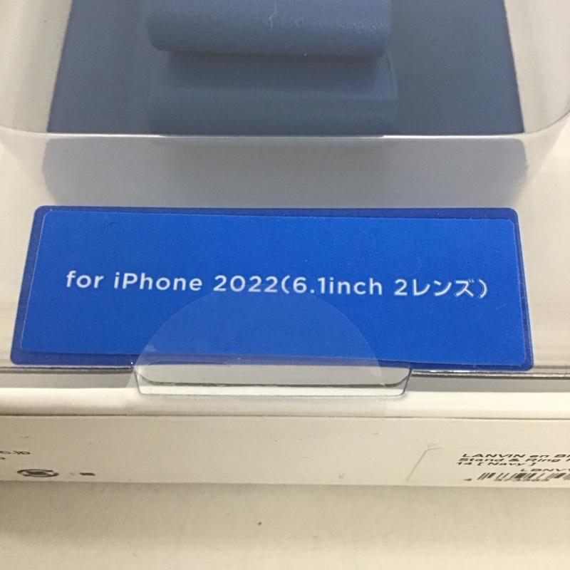 ランバン LANVIN ファッション小物 ファッション小物 LBNVYSRIP2261 リボンバックケース iPhoneケース iPhone 14ケース 無地 青 / ブルー /  レディース USED 古着 中古 10127199