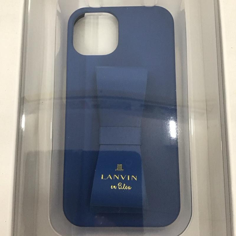 ランバン LANVIN ファッション小物 ファッション小物 LBNVYSRIP2261 リボンバックケース iPhoneケース iPhone 14ケース 無地 青 / ブルー /  レディース USED 古着 中古 10127204