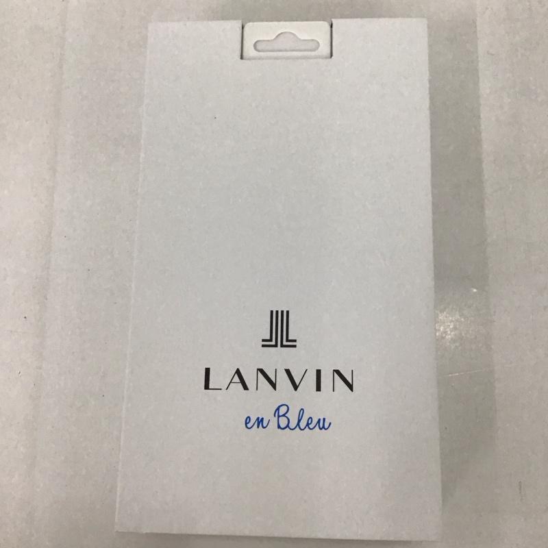 ランバン LANVIN ファッション小物 ファッション小物 LBNVYSRIP2261P iPhone 14 Proケース iPhoneケース リボンバックケース 無地 青 / ブルー /  レディース USED 古着 中古 10127205