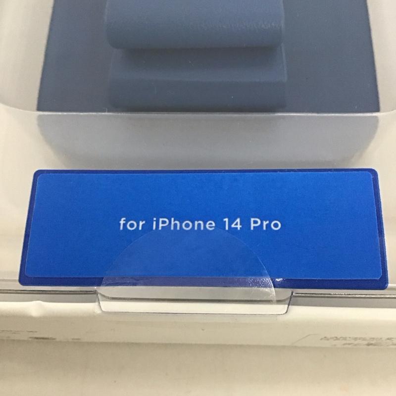 ランバン LANVIN ファッション小物 ファッション小物 LBNVYSRIP2261P iPhone 14 Proケース iPhoneケース リボンバックケース 無地 青 / ブルー /  レディース USED 古着 中古 10127209
