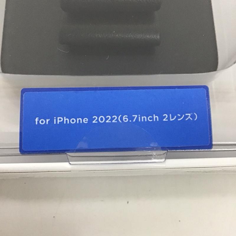 ランバン LANVIN ファッション小物 ファッション小物 LBBLKSRIP2261M iPhone 14 Plus iPhoneケース リボンバックケース 無地 黒 / ブラック /  レディース USED 古着 中古 10127222