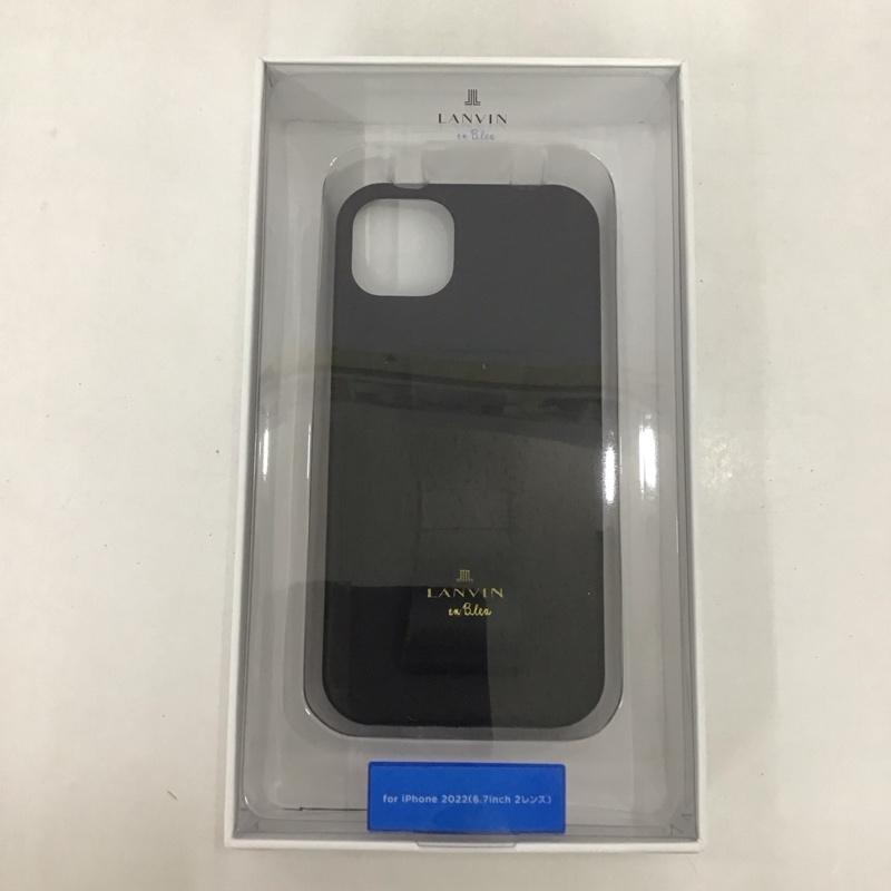 ランバン LANVIN ファッション小物 ファッション小物 LBBLKSRIP2261M iPhone 14 Plus iPhoneケース リボンバックケース 無地 青 / ブルー /  レディース USED 古着 中古 10127226