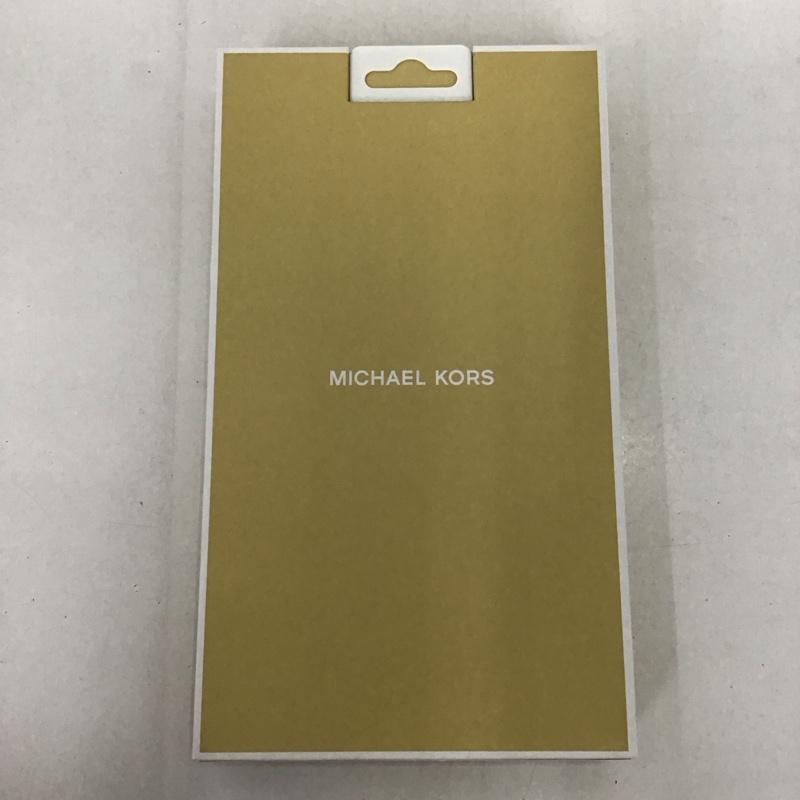 マイケルコース MICHAEL KORS ファッション小物 ファッション小物 MKSRVNLWPIP2261M iPhoneケース Slim Wrap Case Stand & Ring iPhone 14 Max ロゴ、文字 ベージュ / ベージュ /  レディース USED 古着 中古 10127228
